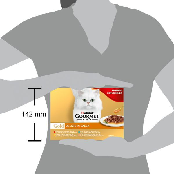 Bauzaar Purina Gourmet Gold Delizie in salsa Umido Gatto Multipack 24x85g Grande vendita