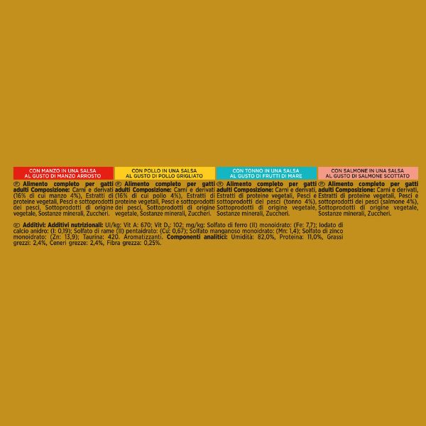 Bauzaar Purina Gourmet Gold Delizie in salsa Umido Gatto Multipack 24x85g Grande vendita