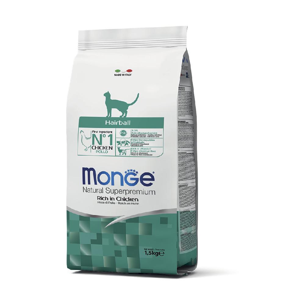 Bauzaar Monge Natural Superpremium Hairball Ricco in Pollo