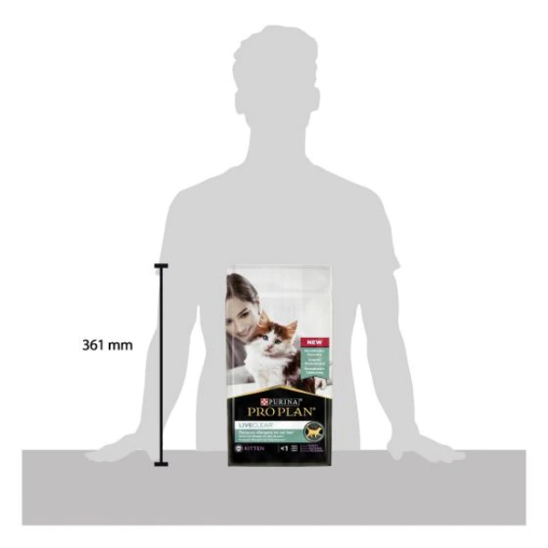 Bauzaar Purina Pro Plan LiveClear Kitten Crocchette Gatto con tacchino Comprane uno, ottenene uno gratis