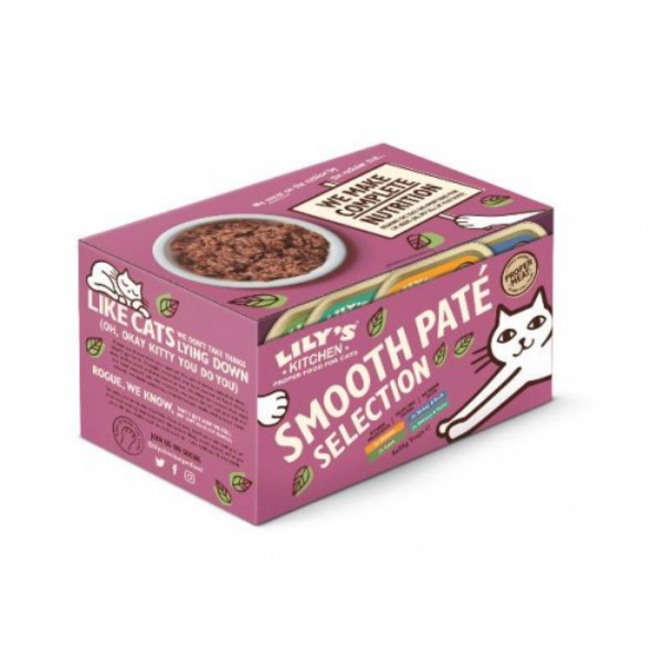 Bauzaar Lily's Kitchen Multipack 8x85 gr Gatti Smooth Patè