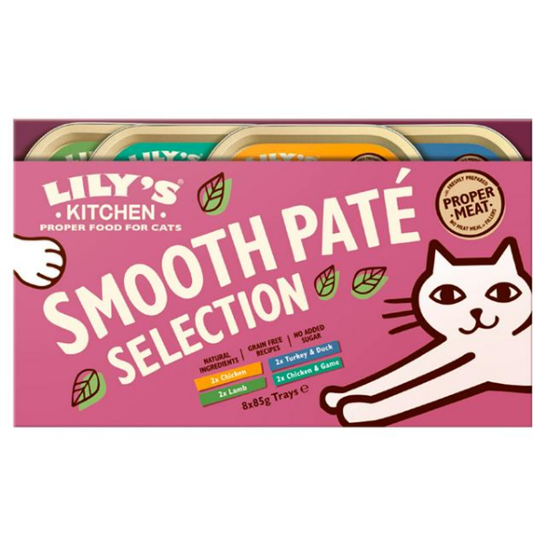 Bauzaar Lily's Kitchen Multipack 8x85 gr Gatti Smooth Patè Enormi sconti