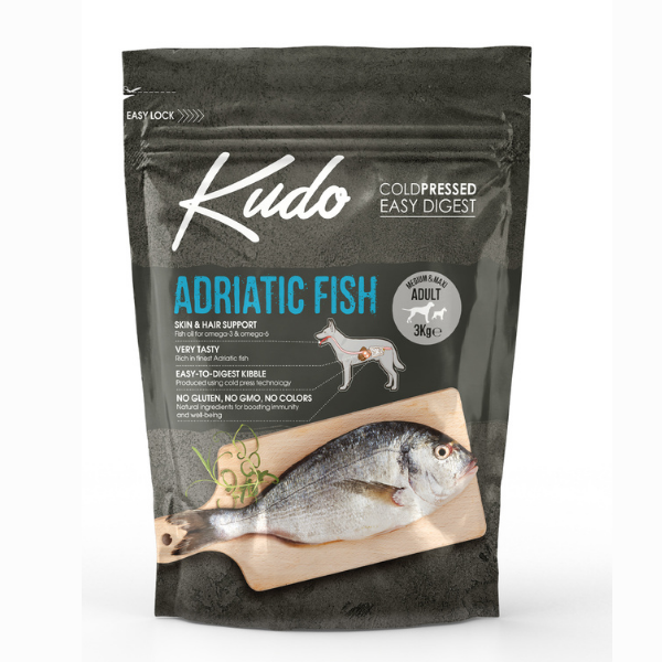Bauzaar Kudo Low Grain Adult Medium/Maxi Adriatic Fish