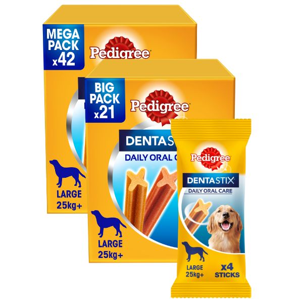 Bauzaar Pedigree Dentastix Large snack per l'igiene orale