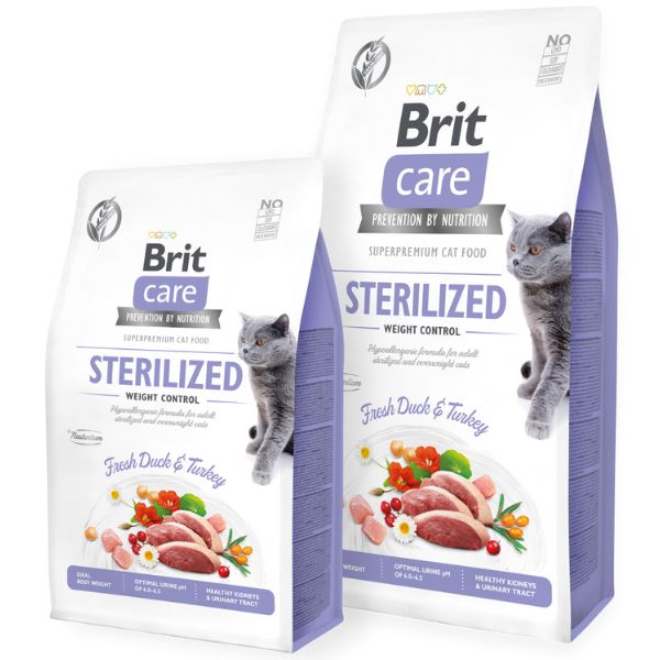 Bauzaar Brit Care Grain Free Cat Adult Sterilized Weight Control Saldi