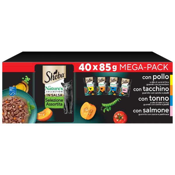 Bauzaar Sheba Nature's Collection in Salsa Multipack 40x85 gr Moda