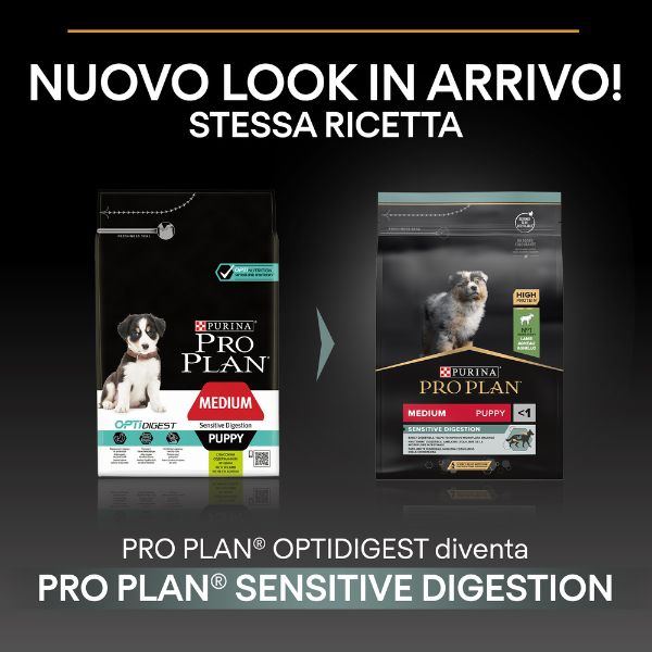 Bauzaar Purina Pro Plan Sensitive Digestion Medium Puppy Crocchette Cane Agnello ACQUISTA ORA