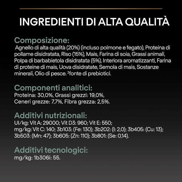 Bauzaar Purina Pro Plan Sensitive Digestion Medium Puppy Crocchette Cane Agnello ACQUISTA ORA