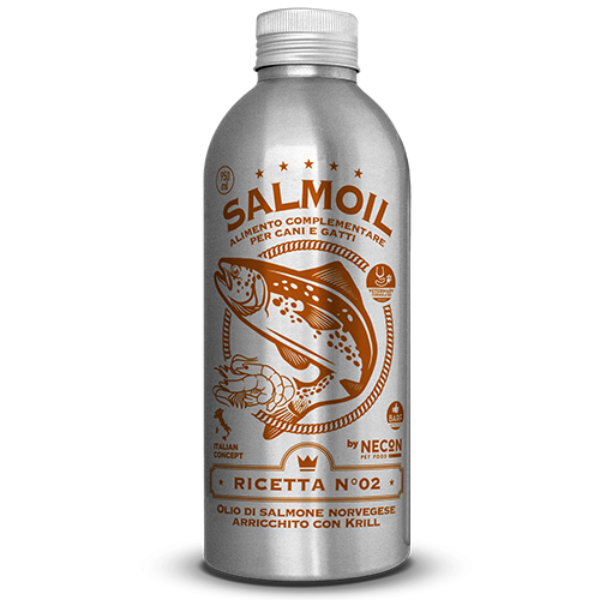 Bauzaar Salmoil olio di salmone per cani e gatti Benessere Intestinale Ultimo giorno