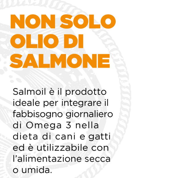 Bauzaar Salmoil olio di salmone per cani e gatti Benessere Intestinale Ultimo giorno
