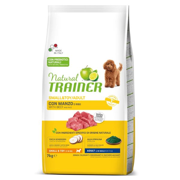 Bauzaar Natural Trainer Adult Mini con Manzo e Riso