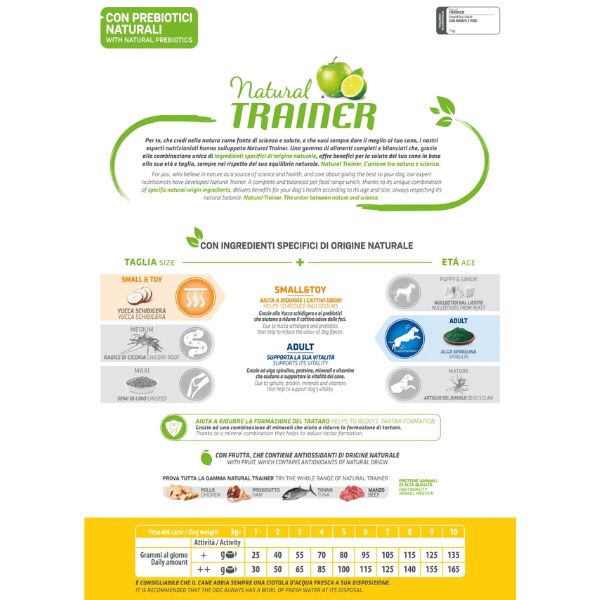 Bauzaar Natural Trainer Adult Mini con Manzo e Riso Duty-free