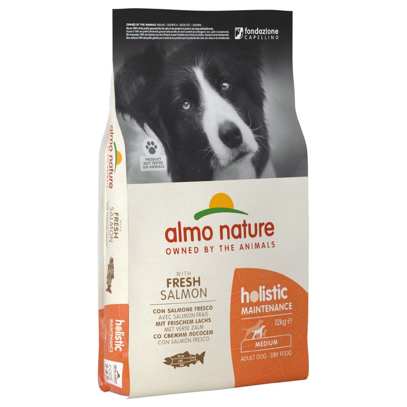 Zooplus Almo Nature Holistic Medium Adult con Salmone Fresco