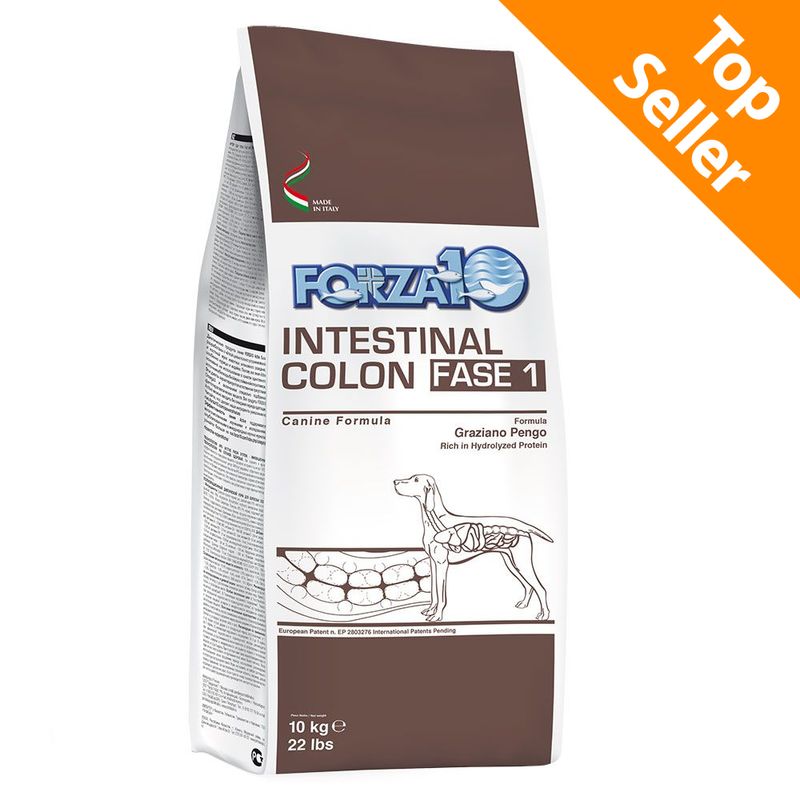 Zooplus Forza10 Active Line Intestinal Colon Fase 1 Crocchette cane