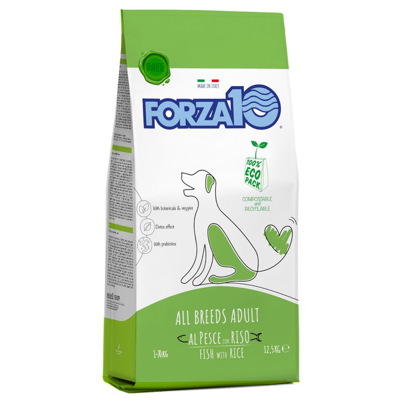 Zooplus Forza10 Maintenance All Breeds Adult al Pesce e Riso Crocchette cane Vendita Economica