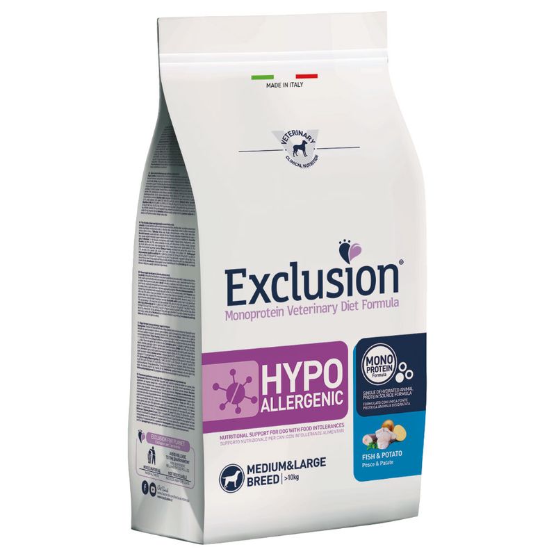 Zooplus Exclusion Diet Hypoallergenic Pesce & Patate Crocchette cane I Più Venduti