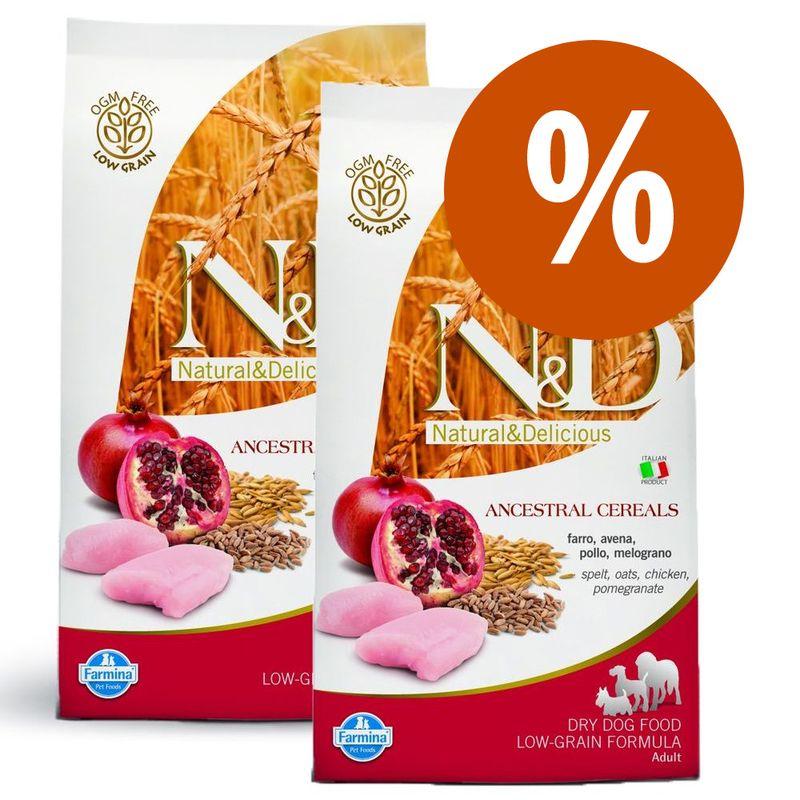 Zooplus Multipack risparmio 2 x 12 kg Farmina N&D Crocchette cane Offerta