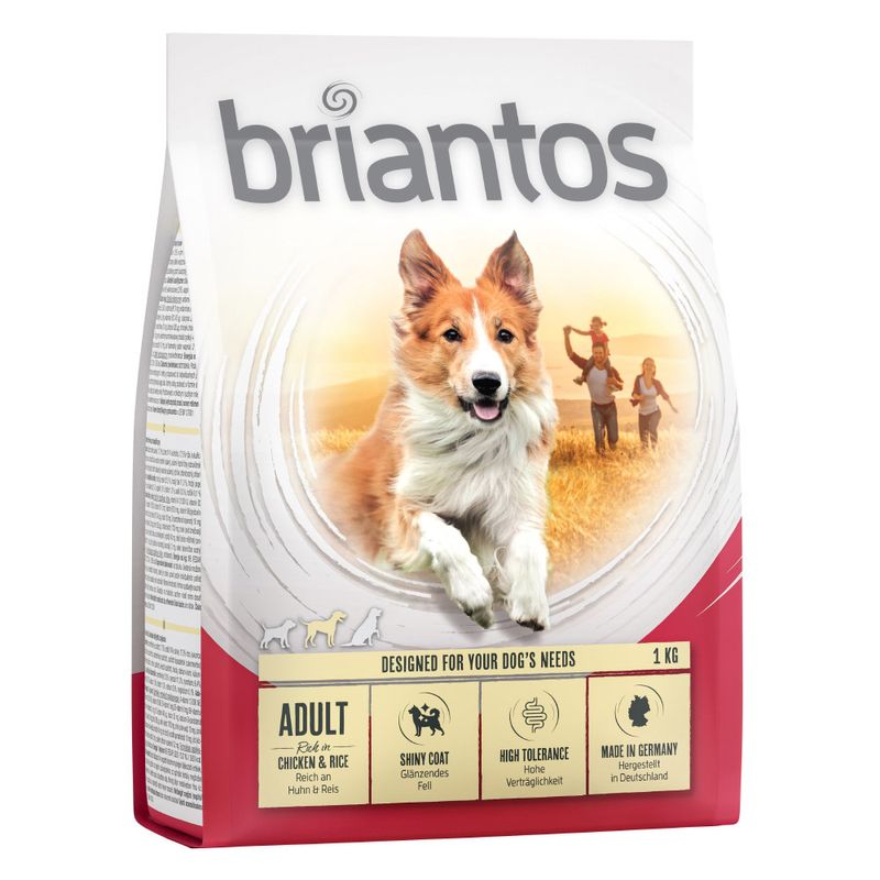 Zooplus Briantos Adult Pollo & Riso Crocchette per cane Nuovo