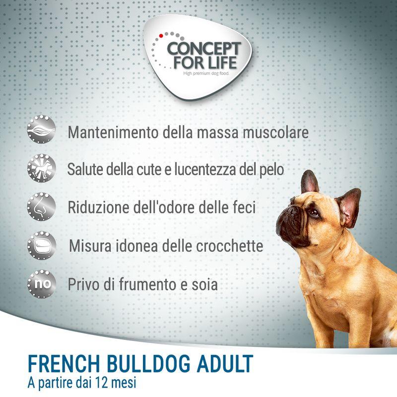 Zooplus Concept for Life French Bulldog Adult Crocchette per cani Soddisfazione Garantita