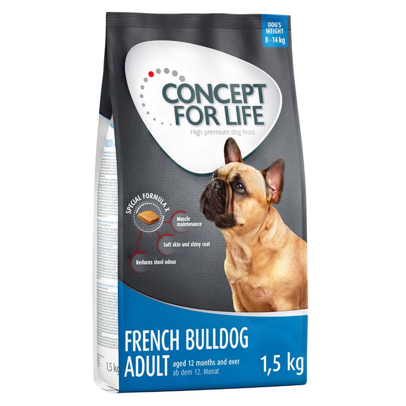 Zooplus Concept for Life French Bulldog Adult Crocchette per cani Soddisfazione Garantita