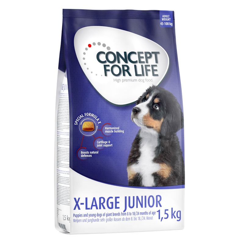Zooplus Prezzo speciale 1 5 kg Concept for Life Puppy/Junior Crocchette per cane Qualità Garantita