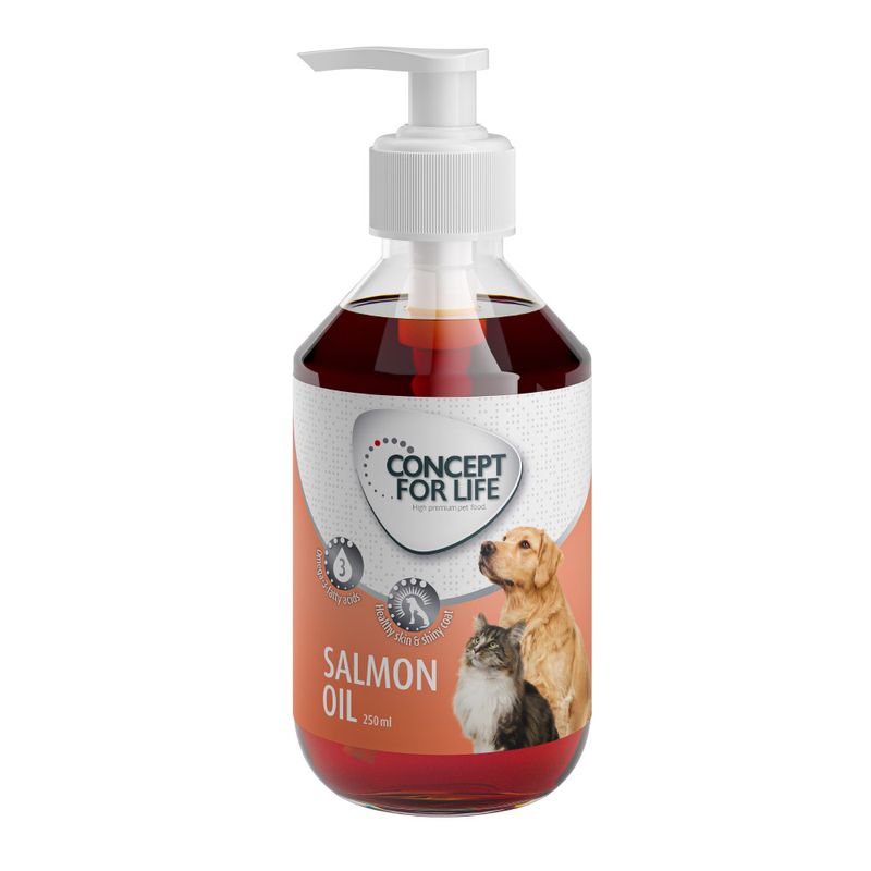 Zooplus Concept for Life Olio di salmone per cani e gatti Promozione Limitata
