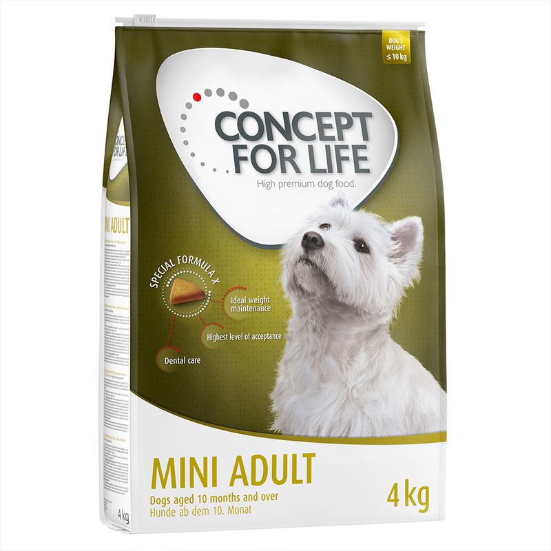 Zooplus Concept for Life Mini Adult Crocchette per cani Fino Al -60%