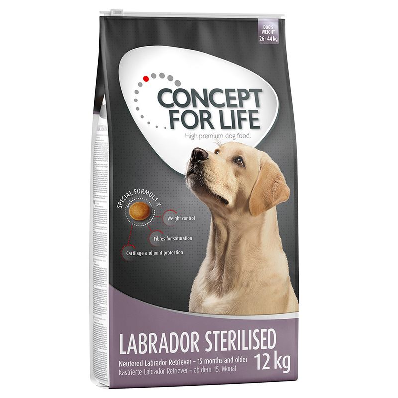 Zooplus Concept for Life Labrador Sterilised Crocchette per cani Affare Del Giorno