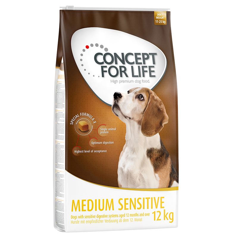 Zooplus Concept for Life Medium Sensitive Crochette per cane In Vendita
