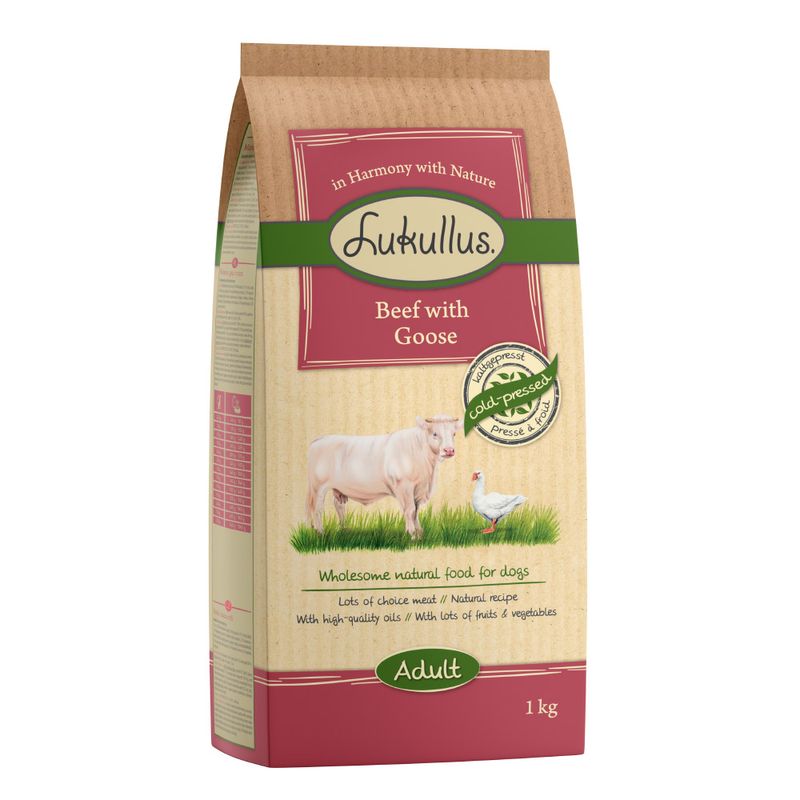 Zooplus Lukullus Manzo & Oca Crocchette per cane I Più Venduti
