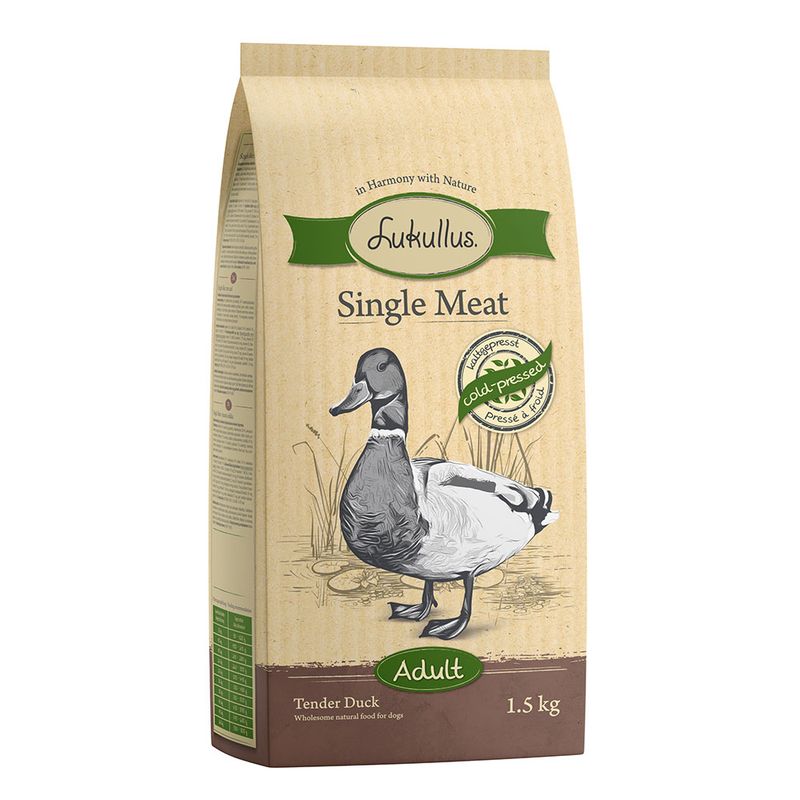 Zooplus Lukullus Single Meat Anatra delicata (senza cereali) Vendite Flash