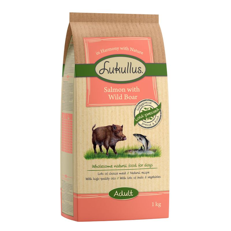 Zooplus Lukullus Salmone e Cinghiale Crocchette per cane 2025