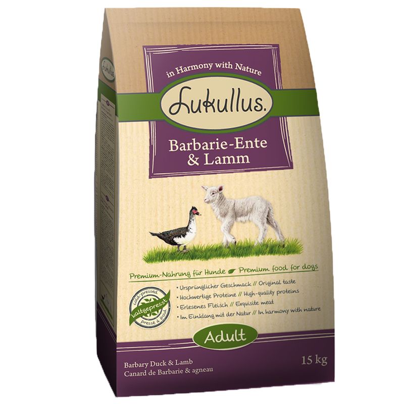 Zooplus Lukullus Canard de Barbarie & Agnello Italy