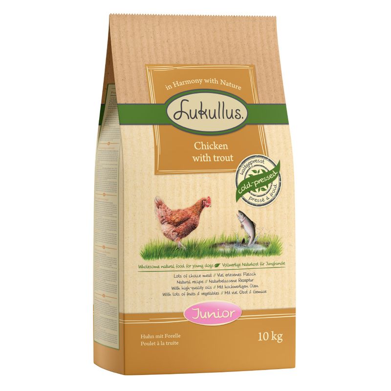 Zooplus Lukullus Junior Pollo & Trota Nuovo