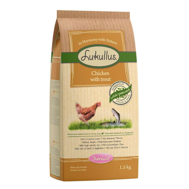 Zooplus Lukullus Junior Pollo & Trota Nuovo