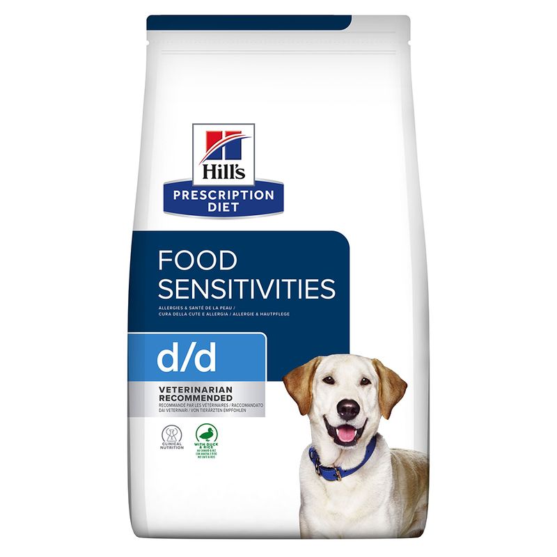 Zooplus Hill's Prescription Diet d/d Food Sensitivities con Anatra e Riso per cani Novità