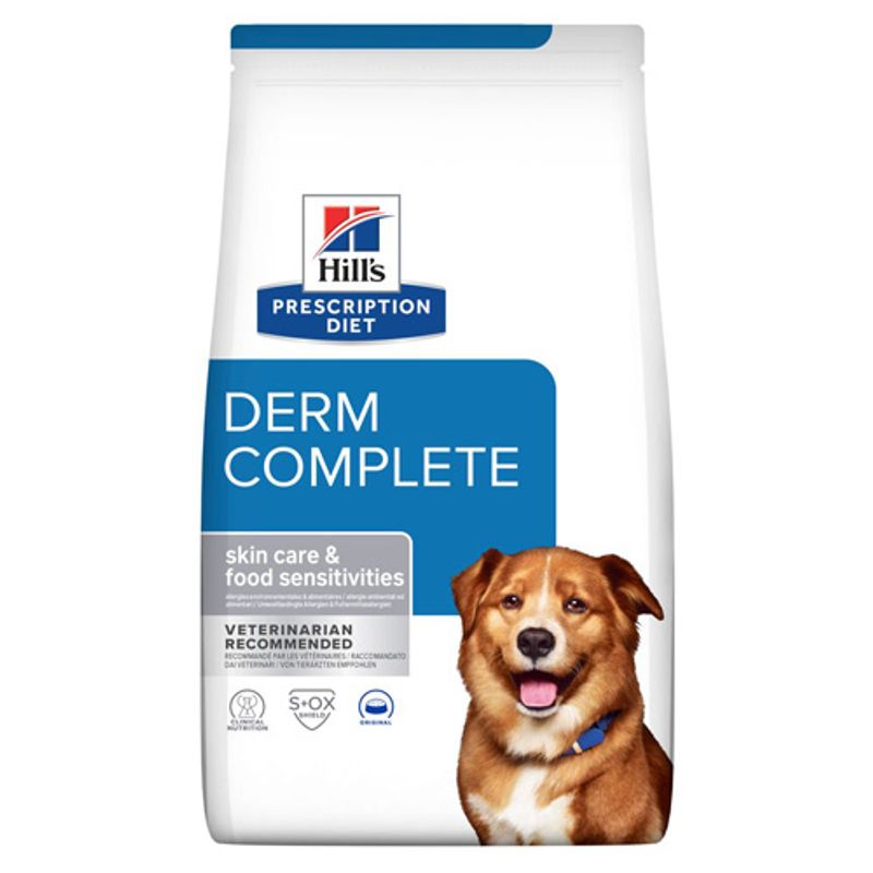 Zooplus Hill’s Prescription Diet Canine Derm Complete con Riso e Uova secco cane I Più Venduti