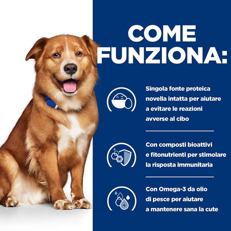 Zooplus Hill’s Prescription Diet Canine Derm Complete con Riso e Uova secco cane I Più Venduti
