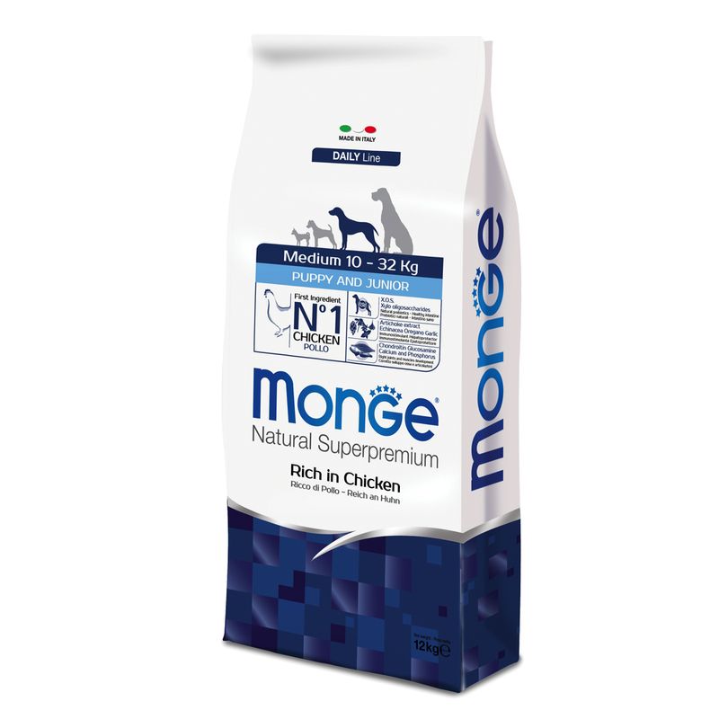 Zooplus Monge Superpremium Puppy Junior Medium Promozione
