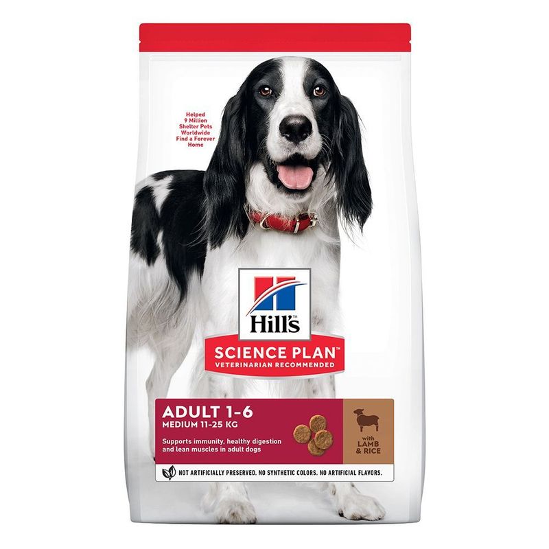 Zooplus Hill's Science Plan Adult 1-6 Medium con Agnello e Riso Affare Del Giorno