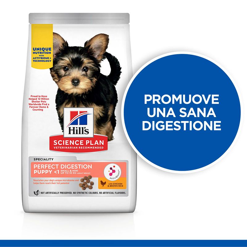 Zooplus Hill's Science Plan Small & Mini Puppy Perfect Digestion Crocchette cani In Vendita