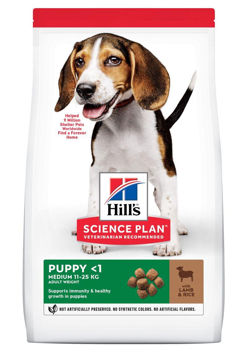 Zooplus Hill's Science Plan Puppy <1 Medium con Agnello e Riso I Più Venduti
