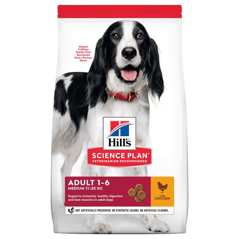 Zooplus Set prova misto Hill's Science Plan Adult con Pollo secco + umido Presa