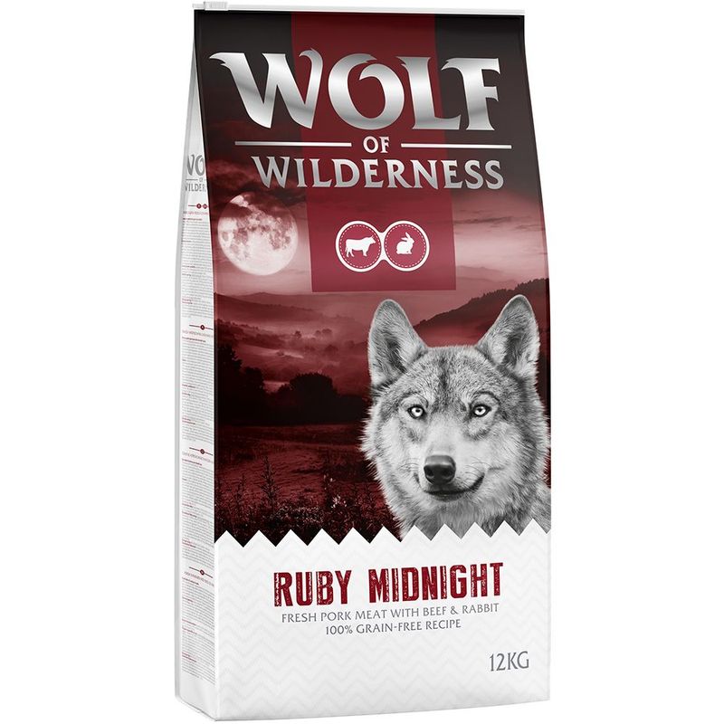 Zooplus 10€ DI SCONTO 12 kg Wolf of Wilderness Crocchette per cani Italy