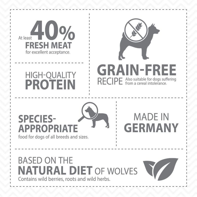 Zooplus Set prova misto 3 x 1 kg Wolf of Wilderness Soft Crocchette per cani Fino Al -60%