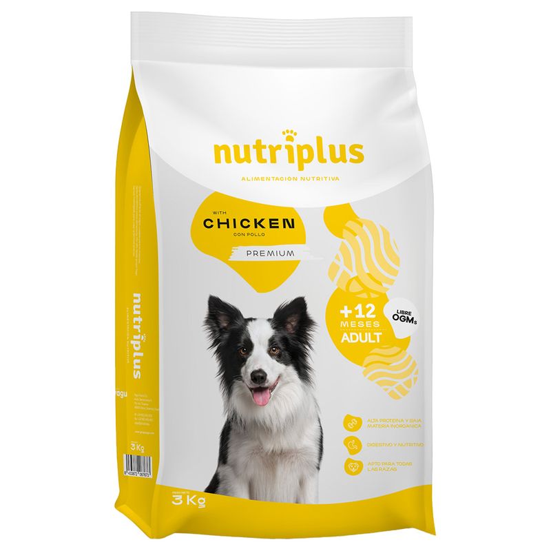 Zooplus Nutriplus Adult Dog con pollo Crocchette per cane