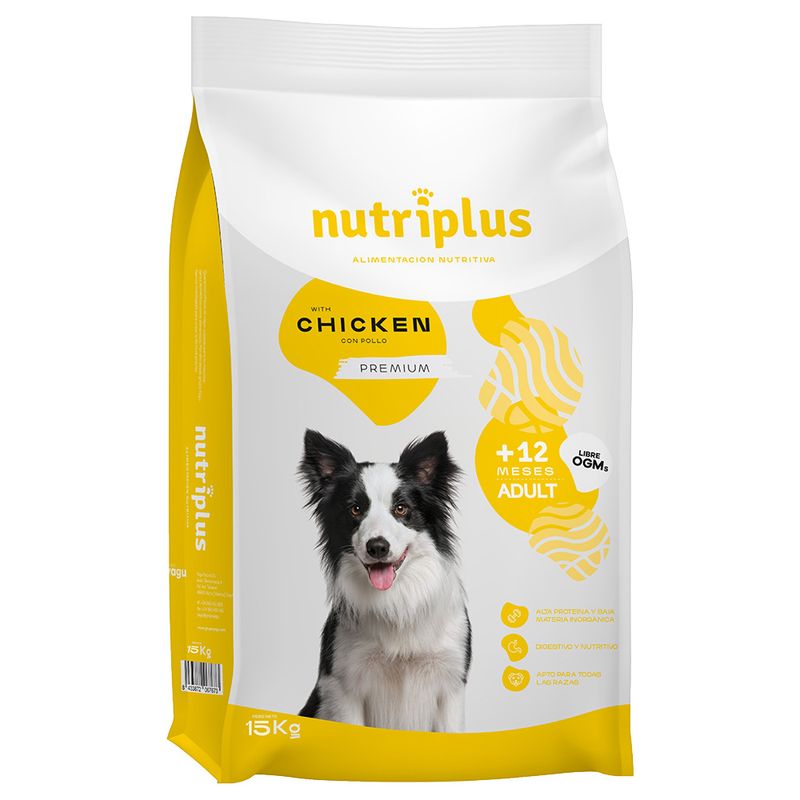 Zooplus Nutriplus Adult Dog con pollo Crocchette per cane Convenienza