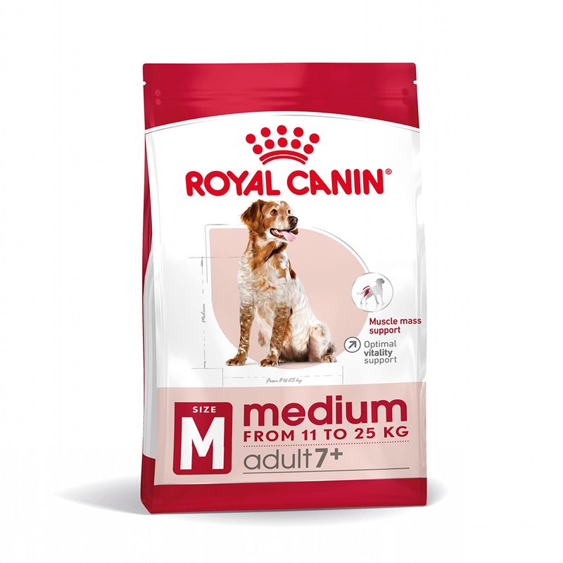 Zooplus Royal Canin Medium Adult 7+ Crocchette per cane