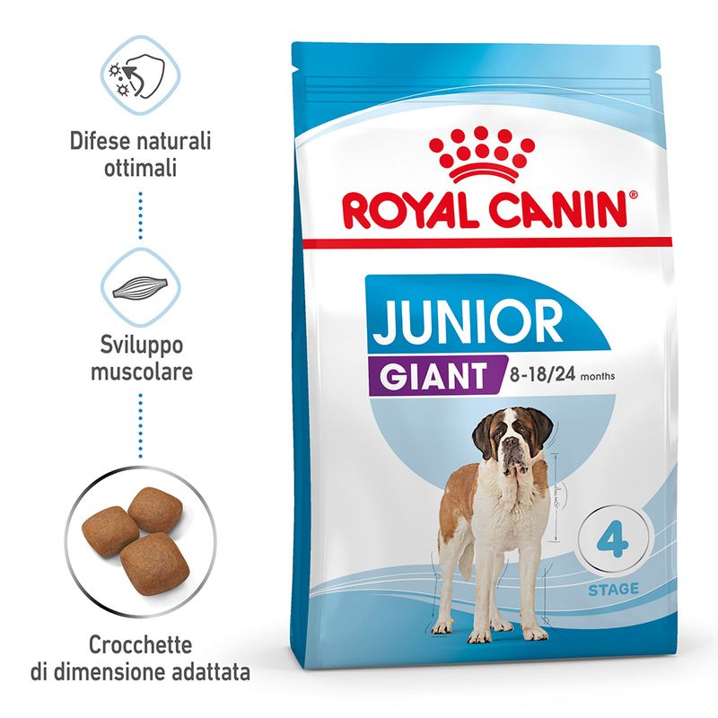 Zooplus Royal Canin Giant Junior Crocchette cane Negozio