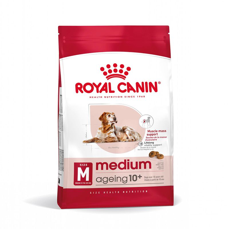 Zooplus Royal Canin Medium Ageing 10+ Crocchette per cane Nuova